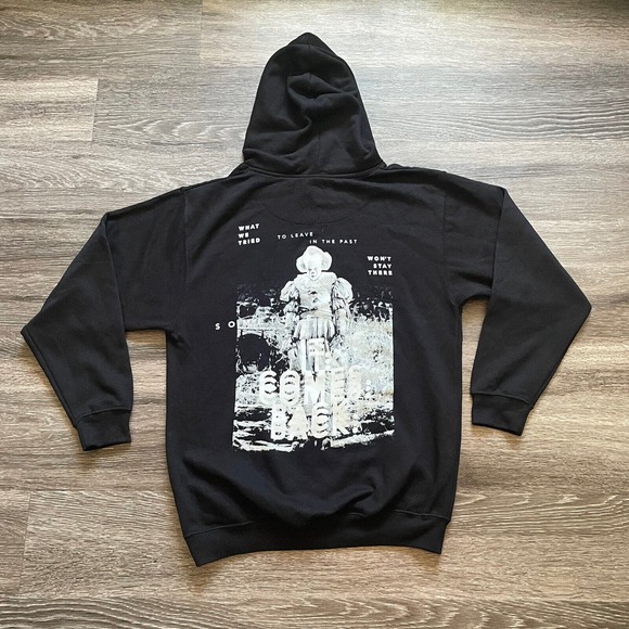 IT Chapter Two “IT‎ Comes Back” Clown Horror Graphic Hoodie Size Small - Picture 4 of 6